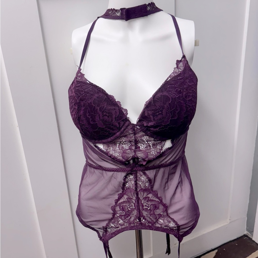 La Senza purple lace lingerie size L